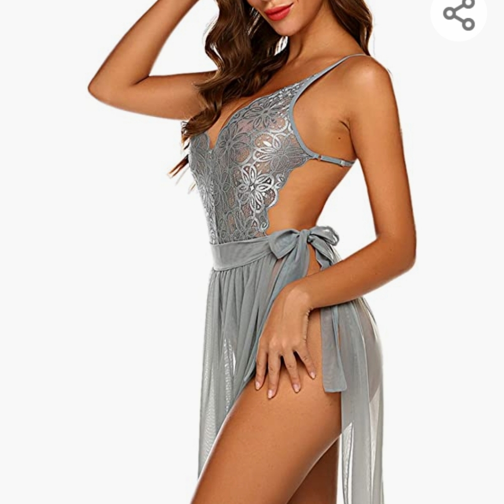 Size XXL grey lingerie